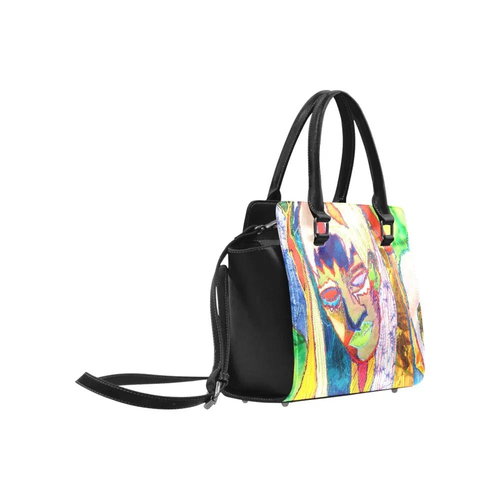 Woman Art - Personalized Classic Shoulder Handbag - Piryoung Shop