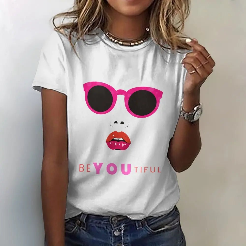 Women's Personalized T-Shirt - BeYOUtiful - Piryoung Shop